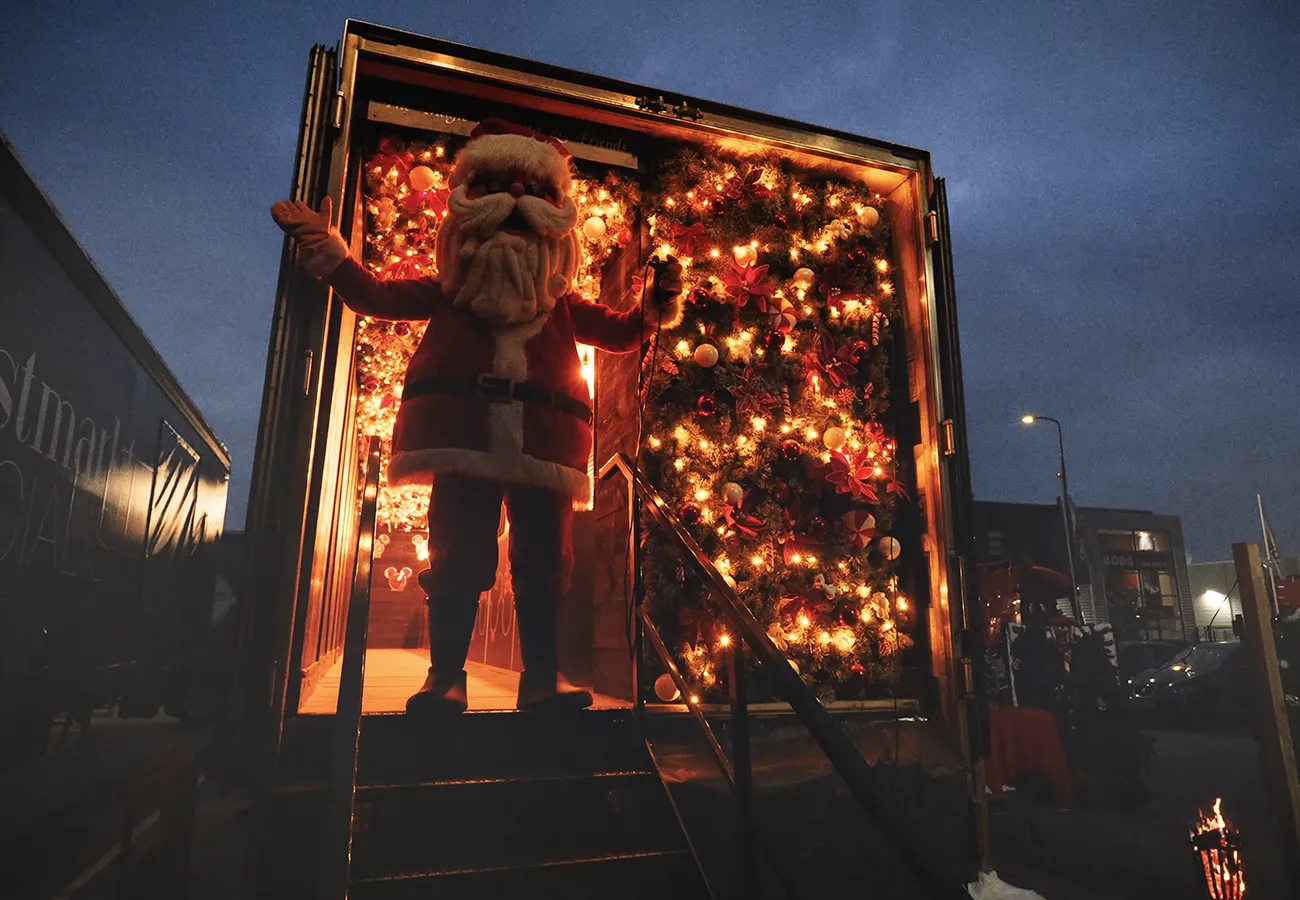 Rijdende Kerstmarkt