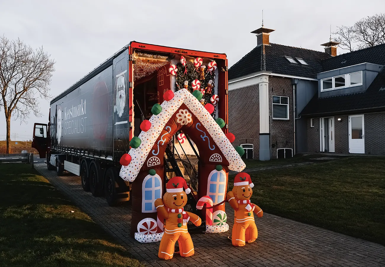 Rijdende Kerstmarkt